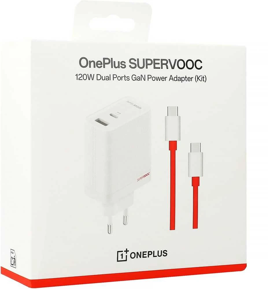„OnePlus SUPERVOOC“ 120 W dviejų prievadų maitinimo adapteris