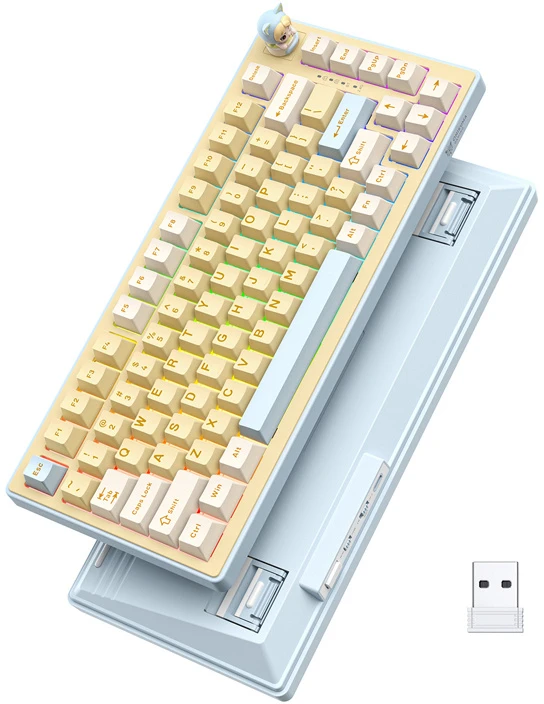 Onikuma MT707 Klaviatūra žaidimams (Geltona)