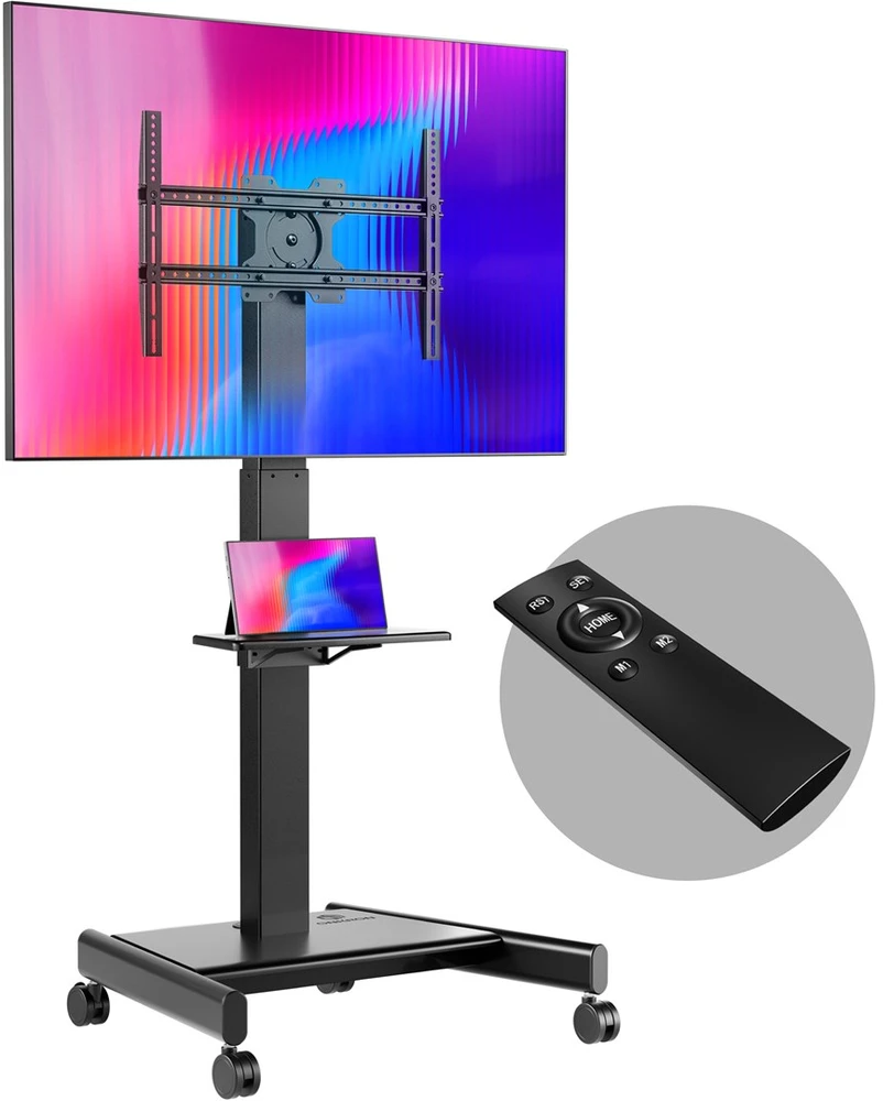 Laikiklis ONKRON TS1552E Mobile stand 43"-75" Juodas