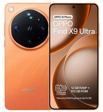 Oppo Find X9 Ultra Dual SIM 5G 12GB RAM 512GB Canyon Oranžinis EU