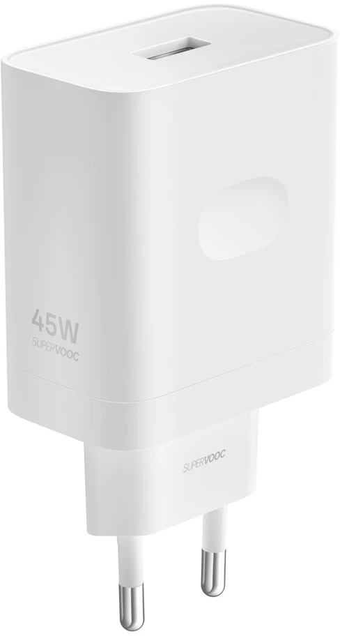 Oppo VCB4JBEH 45W USB-A sieninis įkroviklis - Baltas