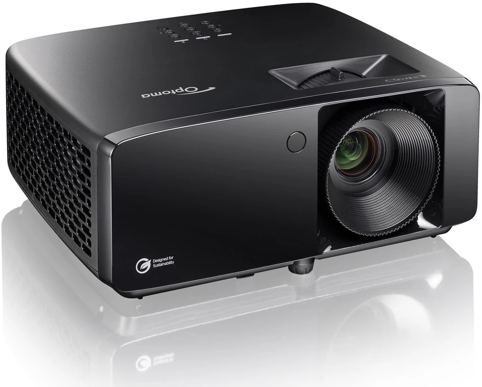 Optoma HZ41HDR standartinio nuotolio projektorius, 4400 ANSI liumenų, DLP 1080p (1920x1080), 3D Juodas