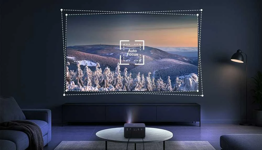 Optoma Photon Life PK32 projektorius su standartiniu projekcijos kampu, 1100 ANSI liumenų, DLP UHD 4K (3840x2160), 3D Juodas