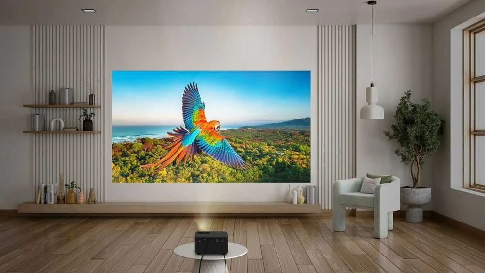 Optoma Photon Life PK32 projektorius su standartiniu projekcijos kampu, 1100 ANSI liumenų, DLP UHD 4K (3840x2160), 3D Juodas