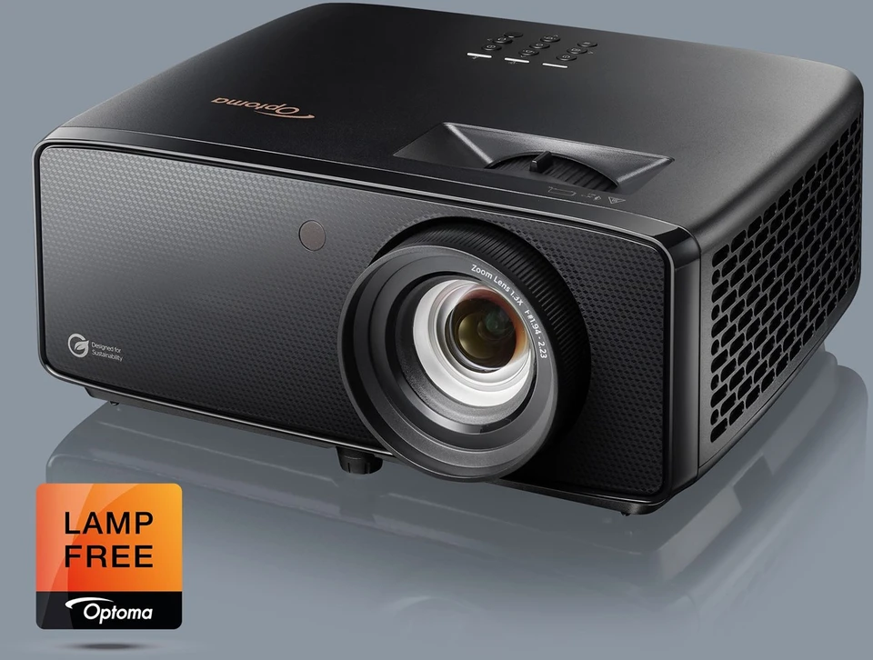Optoma PK52 standartinio nuotolio projektorius, 3500 ANSI liumenų, DLP UHD 4K (3840x2160), 3D Juodas