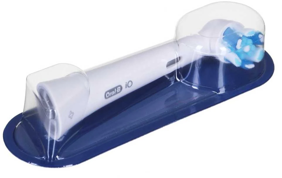 Braun iOG3d.2i6.2K Oral-B iO3 Elektrinis Dantų Šepetėlis Matt Juodas/Ice Mėlyna Duo Pack Edition