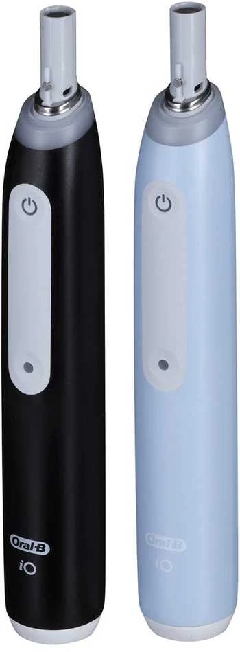 Braun iOG3d.2i6.2K Oral-B iO3 Elektrinis Dantų Šepetėlis Matt Juodas/Ice Mėlyna Duo Pack Edition