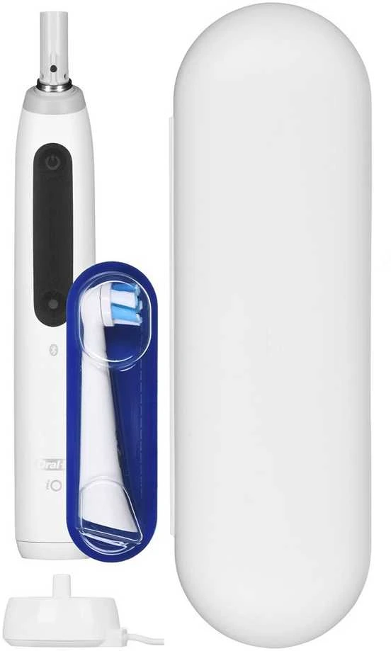 Braun iOG5.1A6.1DK Oral-B iO5 Elektrinis Dantų Šepetėlis Quite Baltas