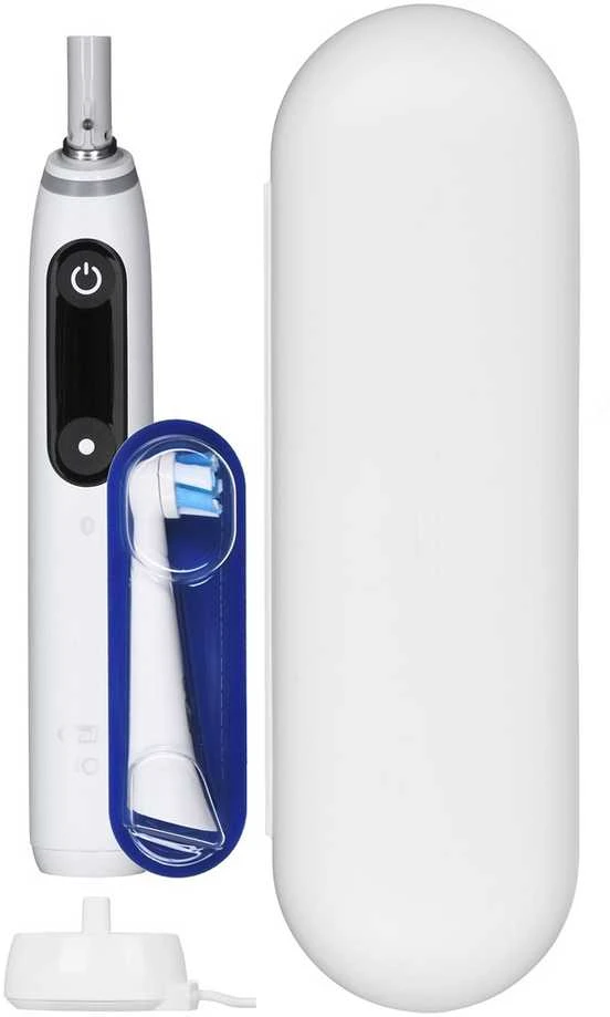 Elektrinis dantų šepetėlis Oral-B iO6 Series, baltas, 4210201438069