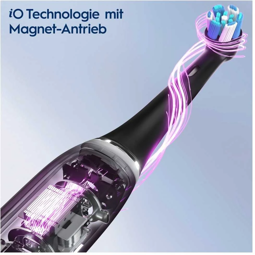 Elektrinis dantų šepetėlis Oral-B iO Series 6, Baltas