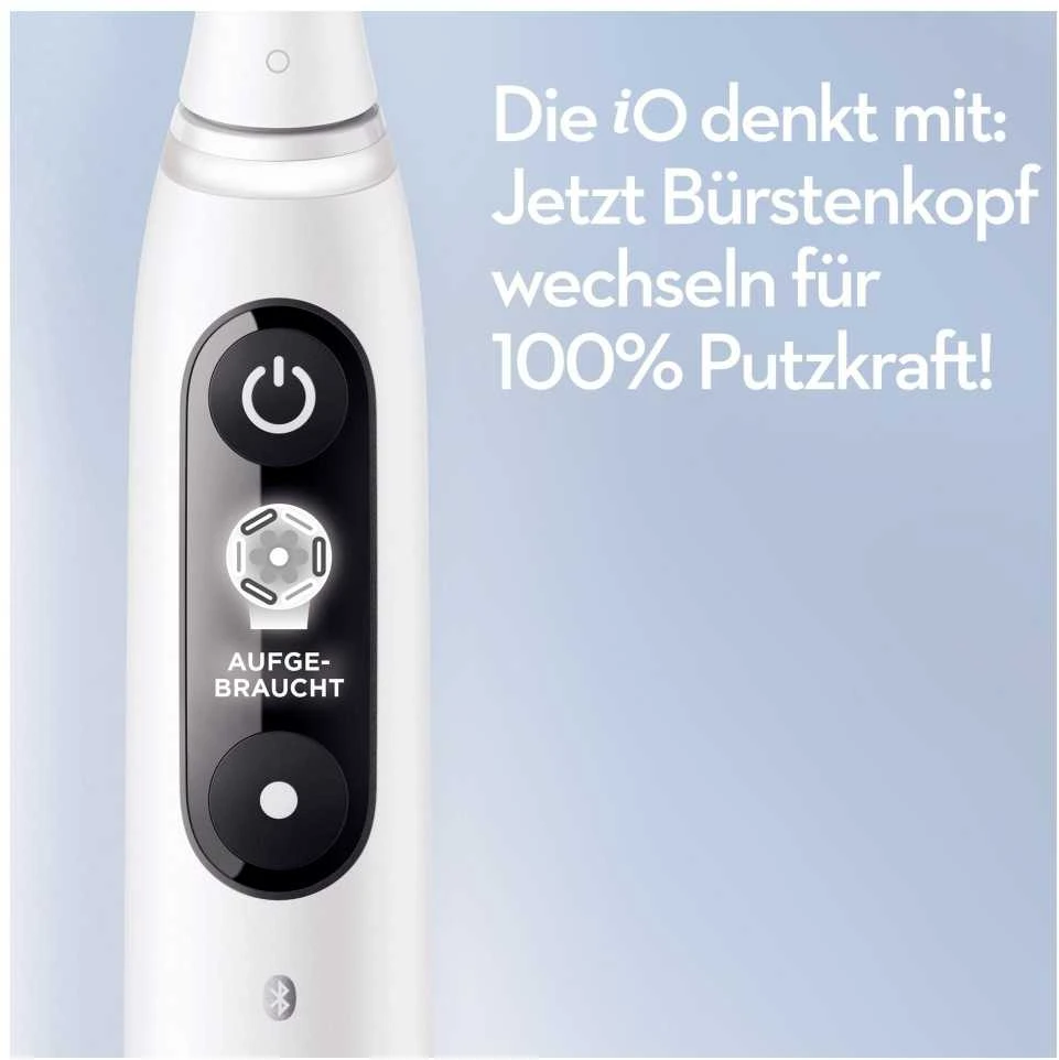 Elektrinis dantų šepetėlis Oral-B iO Series 6, Baltas