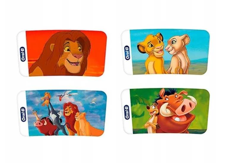 Dantų šepetėlis Oral-B Vitality Pro D103 Kids 3+ Lion King raudona