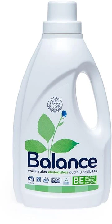 Skystasis skalbiklis BALANCE, 1,5 l, 25 skalb.
