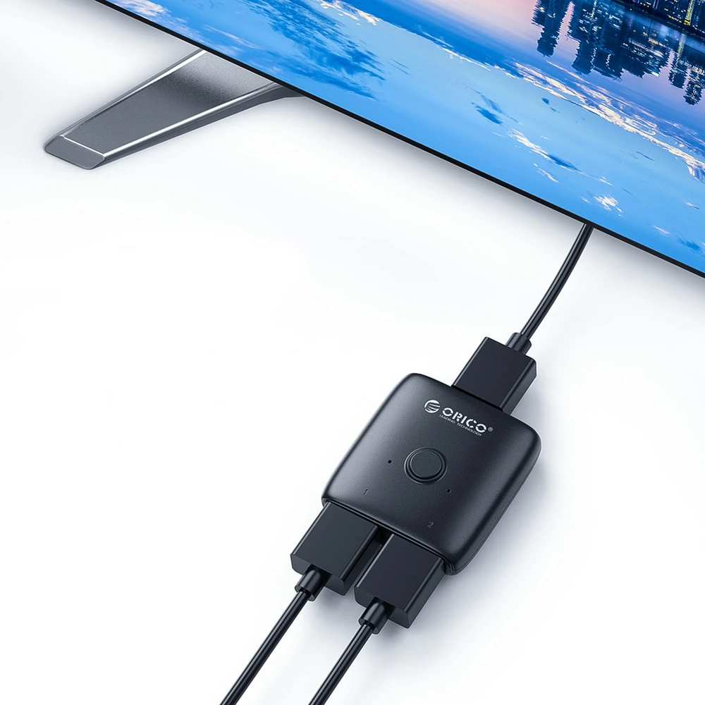Orico AS2-A1 HDMI Adapteris Bi-directional Splitter - Juodas