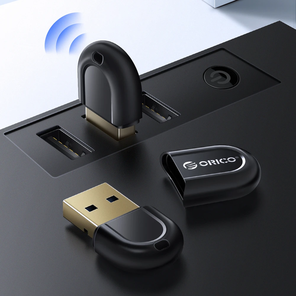 Orico BTA-53 Bluetooth 5.3 USB-A Adapteris - Juodas