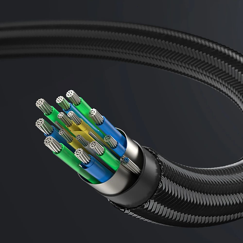 Orico H8CY HDMI 2.1 8K 60 Hz HDMI cable 3 m - juodas