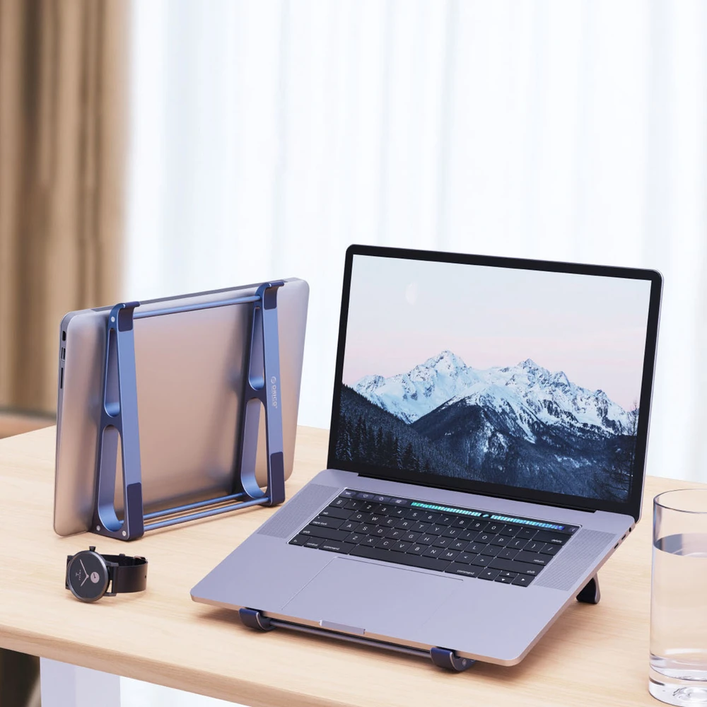 Orico MA15 15" foldable laptop stand - pilka