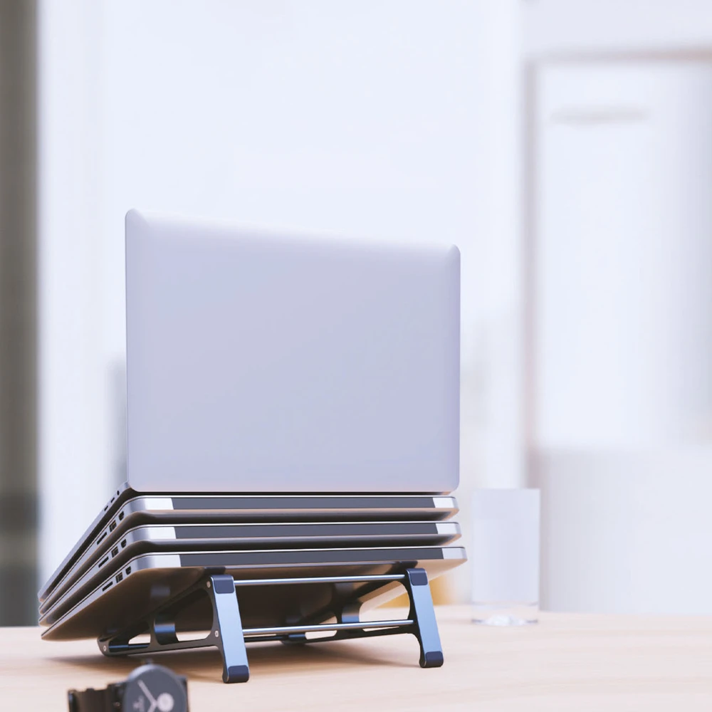 Orico MA15 15" foldable laptop stand - pilka