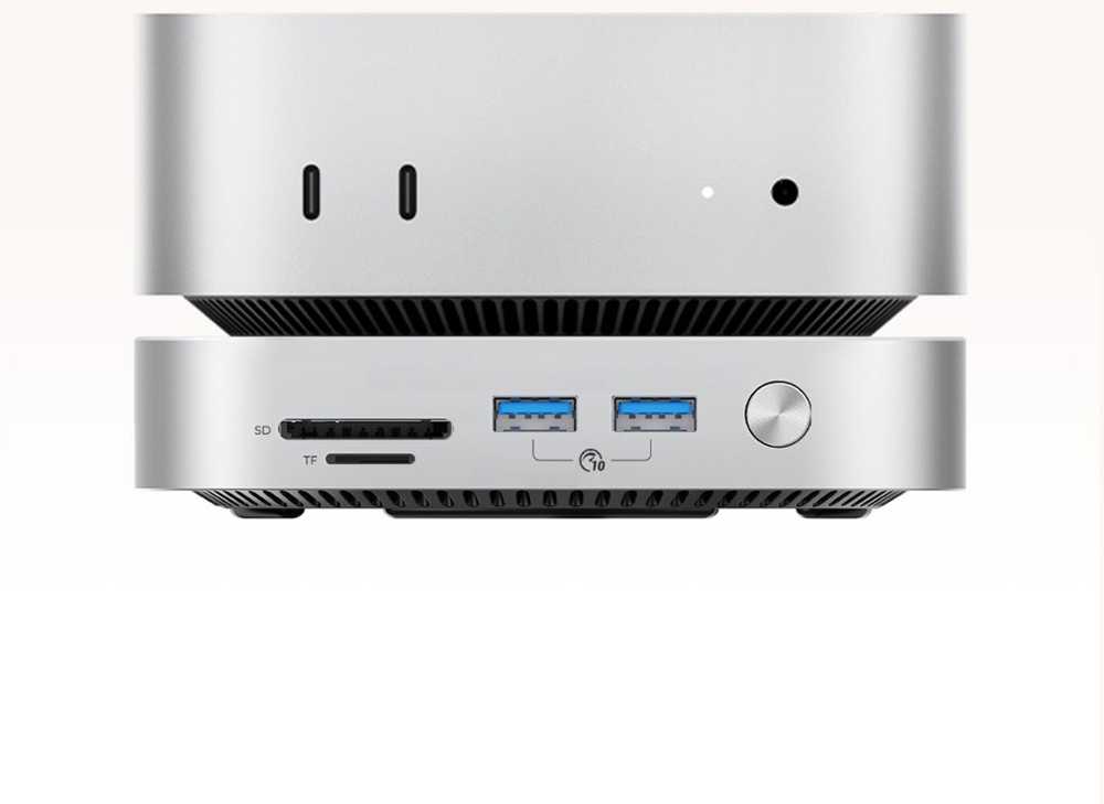 „Orico MiniLink 9-in-1“ prijungimo stotelė su M.2 SSD kietojo disko lizdu – „Sidabrinis“