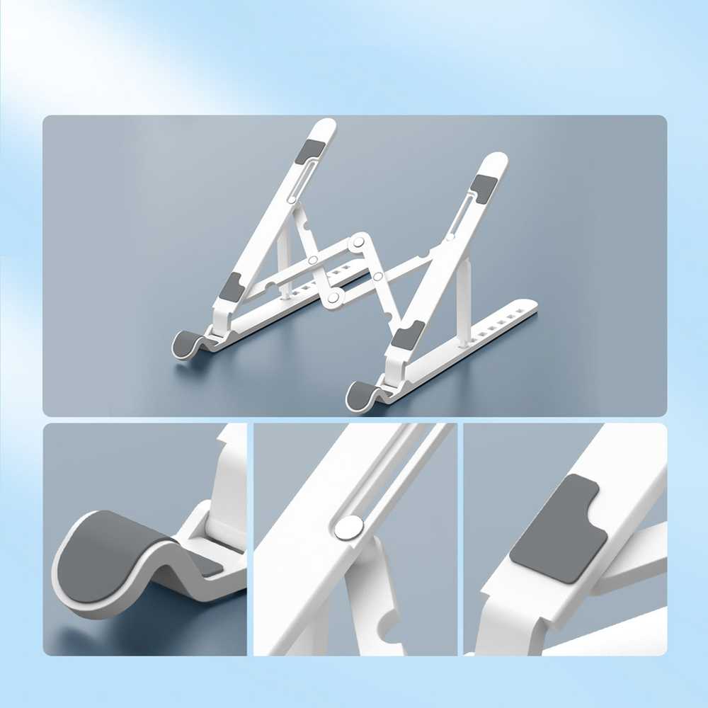 Orico PFB-A24 Foldable Nešiojamas kompiuteris Stand – juodos spalvos
