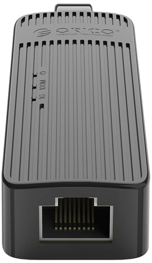 Orico UTK-U3 USB-A 3.0 to RJ45 Gigabit Ethernet 1 Gbps Network Adapteris - Juodas