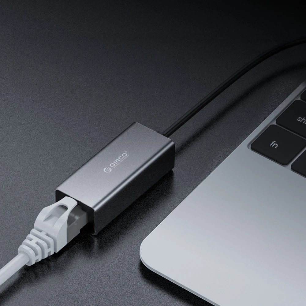 Orico XC-R45-V1 USB-C to RJ45 Gigabit Ethernet 1 Gbps Network Adapteris - Juodas