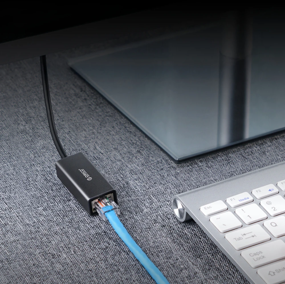 Orico XC-R45-V1 USB-C to RJ45 Gigabit Ethernet 1 Gbps Network Adapteris - Juodas