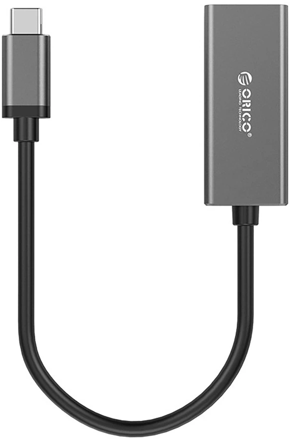 Orico XC-R45-V1 USB-C to RJ45 Gigabit Ethernet 1 Gbps Network Adapteris - Juodas
