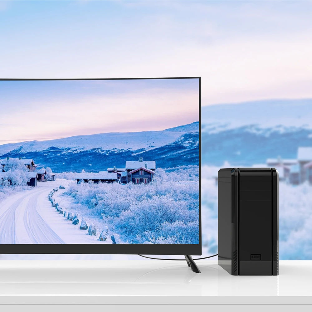 Orico XD-DITV cable DVI 24+1 VGA Full HD adapter 5 m - juodas