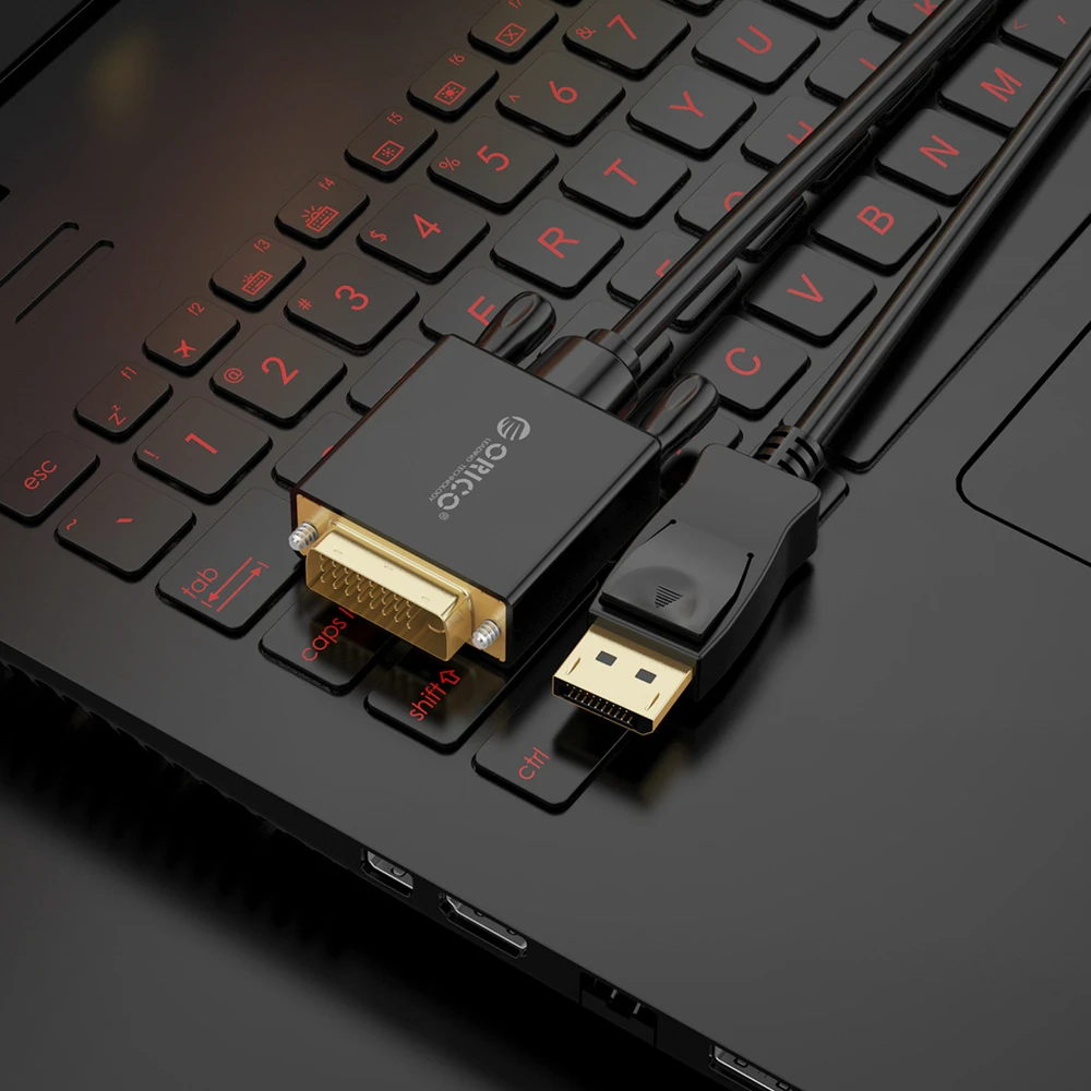 Orico XD-DTD DisplayPort to DVI 4K Cable 3m - Juodas