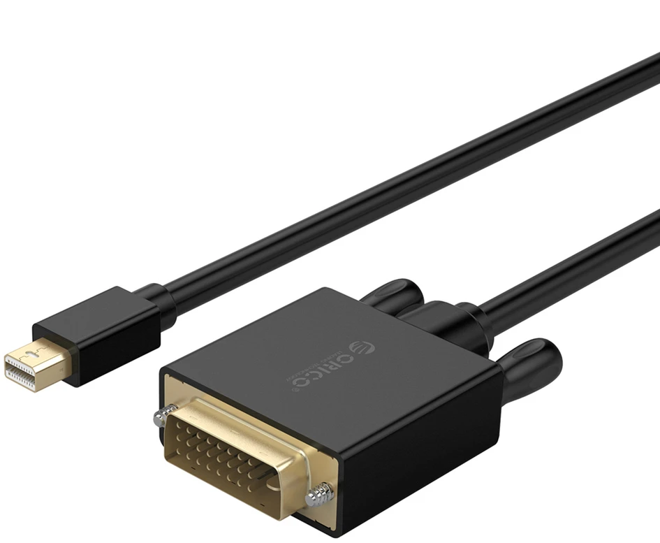 Orico XD-MDTD Mini DisplayPort į DVI Full HD 60 Hz kabelis 3 m - Juodas