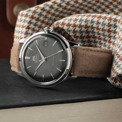 Orient Classic Bambino 38 mm vyriškas laikrodis RA-AC0M13N30B + dėžutė