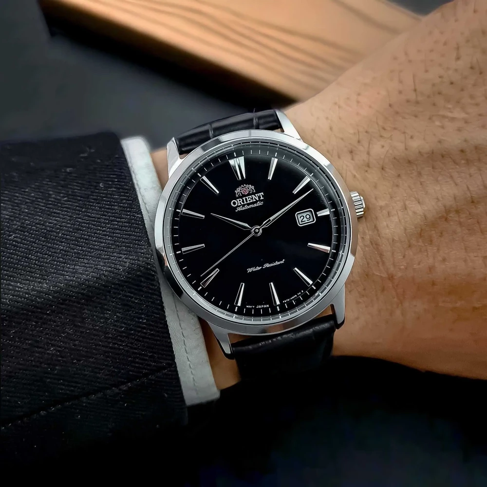 Laikrodis Orient Contemporary Simple Date RA-AC0F05B10B
