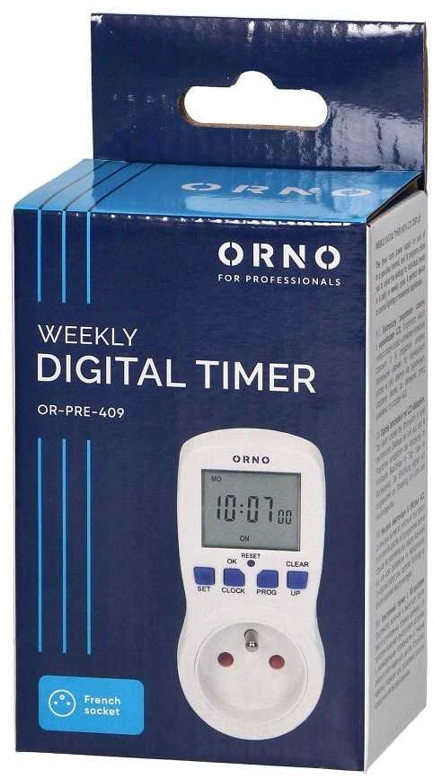 ORNO PROGRAMATOR CZASOWY ELEKRONICZNY