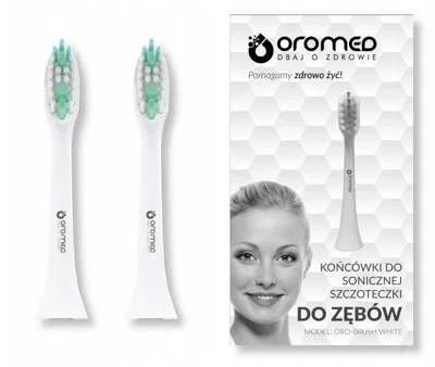 Elektrinis dantų šepetėlis Oromed Oro-Brush, Baltas