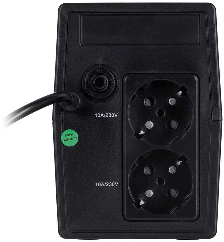 ORVALDI 450 LED 450VA / 240W 2 lizdai Schuko LED bat 5 min.