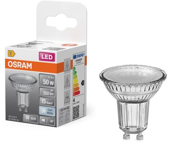 Osram LED lemputė PAR16 3,7 W GU10 4000 K 350 lm