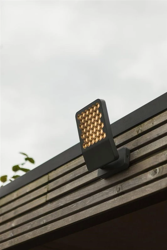 Sieninis šviestuvas Lauko šviestuvas Lutec Atlantis 7801601118, 13.7W, LED, IP54