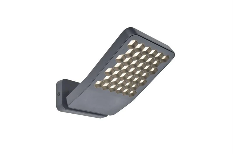 Sieninis šviestuvas Lauko šviestuvas Lutec Atlantis 7801601118, 13.7W, LED, IP54