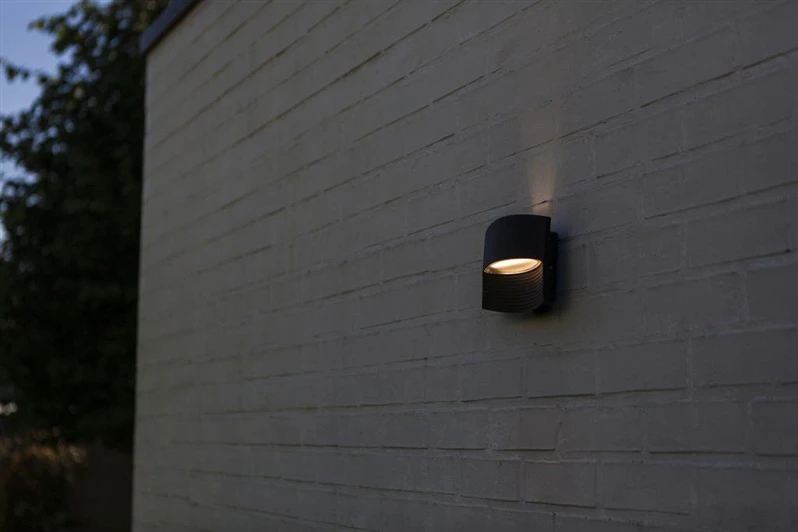 Sieninis šviestuvas Lauko šviestuvas Lutec Lotus 5193201012, 8.5W, LED, IP54