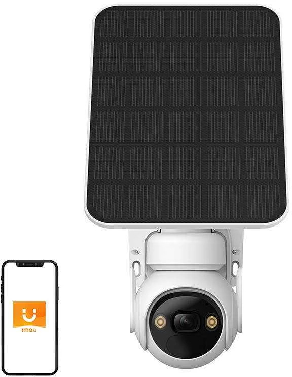 Lauko Wi-Fi kamera su saulės kolektoriumi Imou Cell PT 3mp H.265