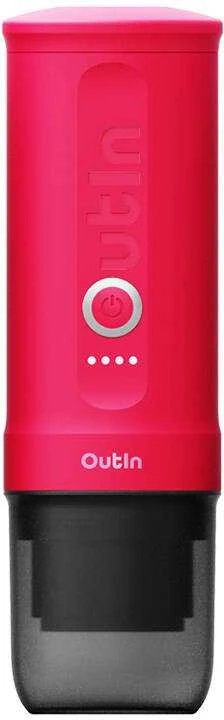 Outin Nano 7500 mAh nešiojamasis kavos virimo aparatas (raudonas)