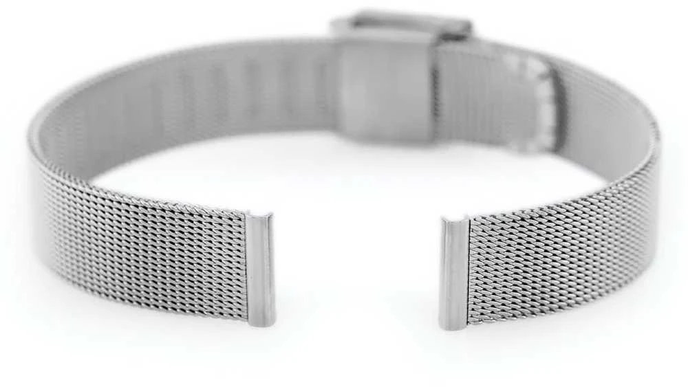 Pacific M4 bracelet - HQ mesh - sidabrinis 18mm