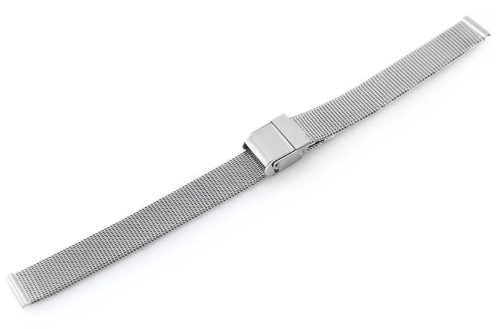Pacific M4 bracelet - HQ mesh - sidabrinis 18mm