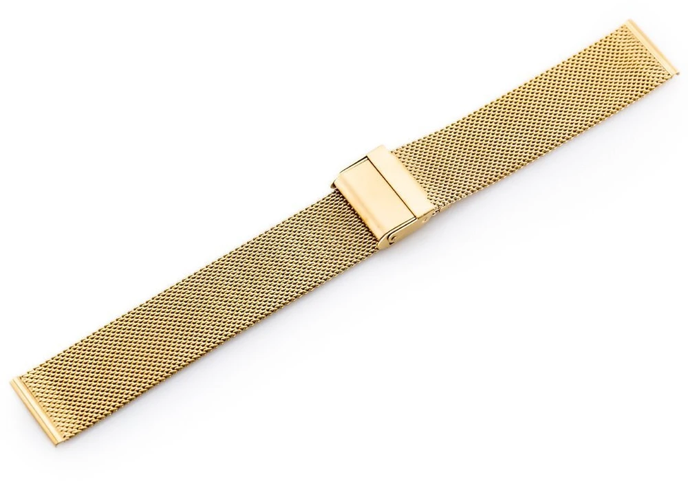 Pacific M6 bracelet - HQ mesh - 18mm auksinis