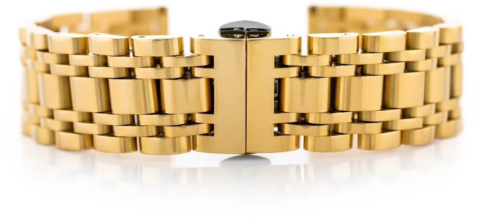 Pacific Model 3 bracelet - auksinis 22mm