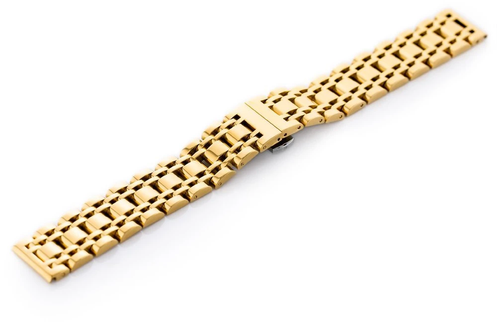 Pacific Model 3 bracelet - auksinis 22mm
