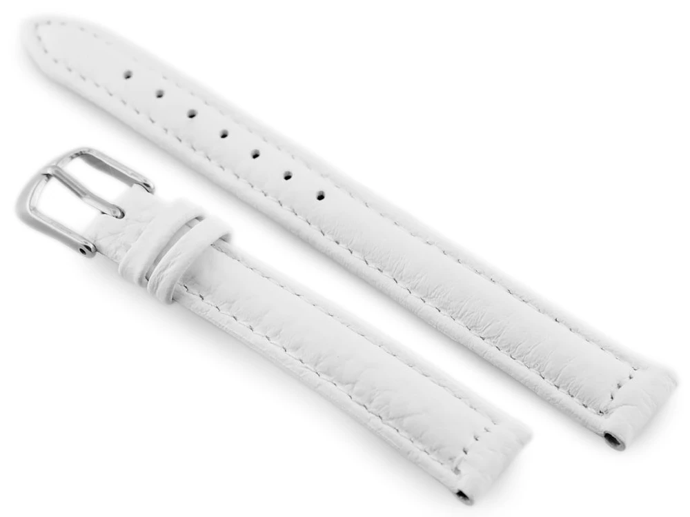 Odinis laikrodžio dirželis „Pacific W71“ – baltas – 14 mm