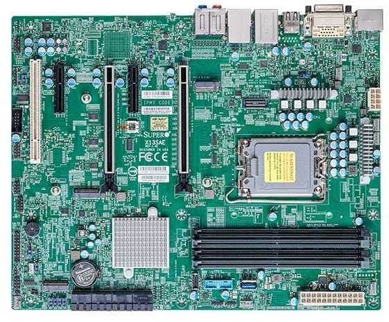 Pagrindinė plokštė Supermicro X13SAE