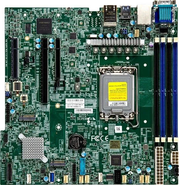 Supermicro MBD-X13SCH-F Intel® C226 LGA 1700 micro ATX